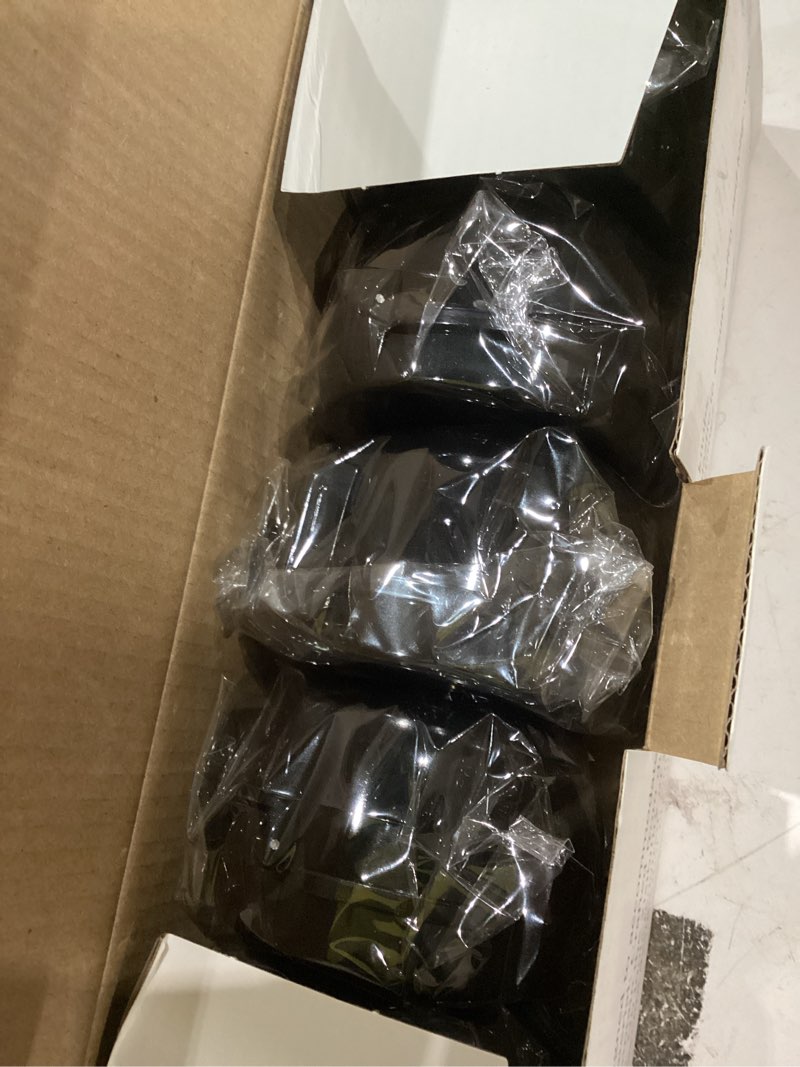 Condition photo showing Good Condition for Stove Knob Safety Covers, for Knob Diameter Less Than 2.4", Unlock with Adult Two-Finger, Dual-Key Press Gas Stove Knob Locks, Upgraded Oven Lock Knob Covers for Child Safety, Black Color, Pack of 5