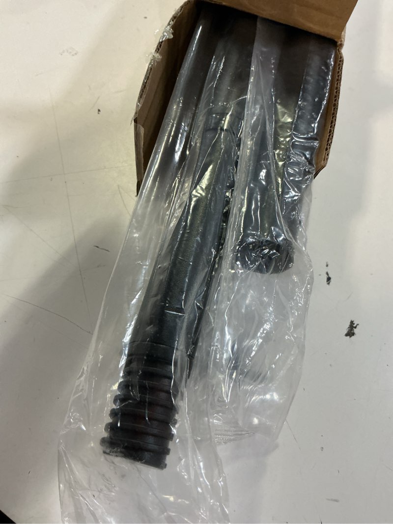 Condition photo showing Good Condition for tension curtain rod 41-122 in-88lb outdoor extra long tension rod no drilling for window or bathroom patio, adjustable heavy duty shower curtain rod, easy to install, never rust, non-slip-black black 41''-122''