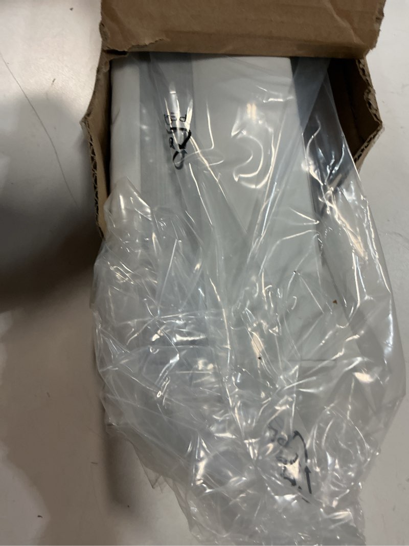 Condition photo showing Good Condition for LazBlinds No Tools No Drill Cordless Cellular Shades, Blackout Light Blocking Honeycomb Shades for Home, Thermal Insulation Blinds for Windows, 19" W x 36" H, White