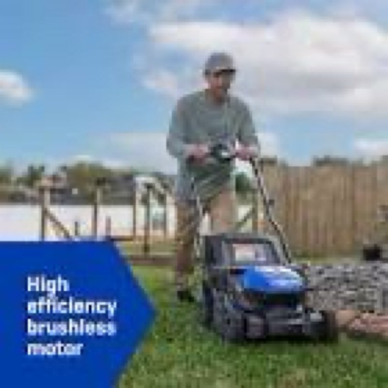 kobalt 48v max (24vx2) 21-in self-propelled mower