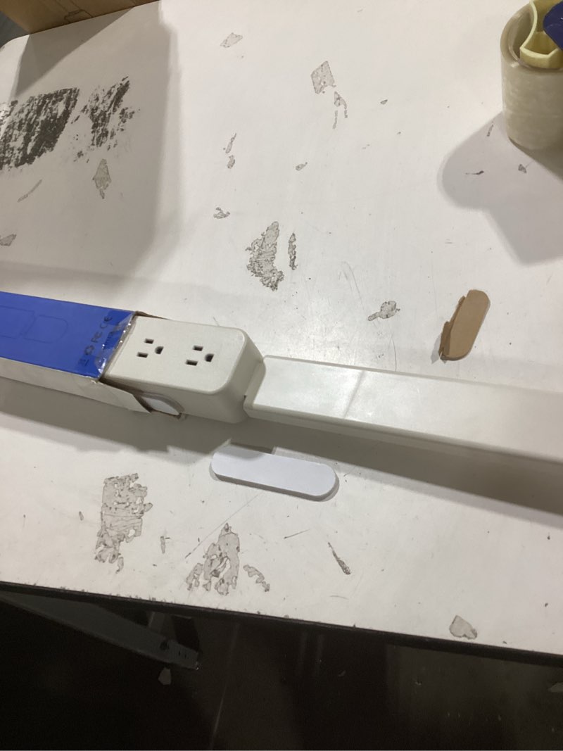 Condition photo showing Good Condition for Electrical Outlet Extender Stick - Features USB-A, USB-C and 2 AC Outlets, Extends 22"-34", Rotates 180° Access Hard-to-Reach Outlets, Wall Plug Power Socket Expander Nightstands, Sofa, Desks and More White