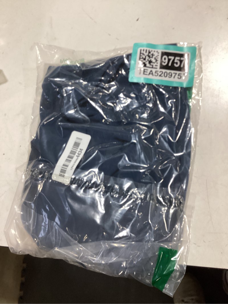 Condition photo showing Good Condition for enerbloom workout leggings with pockets for women high waist 25"/28" | lightweight, stretchy, buttery soft, yoga pants, gentle compression, gym, athletic tights 28" large navy blue
