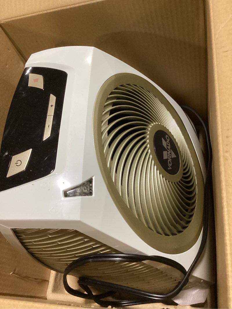 Condition photo showing As Is for Vornado AVH10 (2025) Space Heater for Home, Fan Only Option, Digital Display with Adjustable Thermostat, Advanced Safety Features, Auto Climate Control, Whole Room Electric Heater for Indoors, White AVH10 (2025 Model)