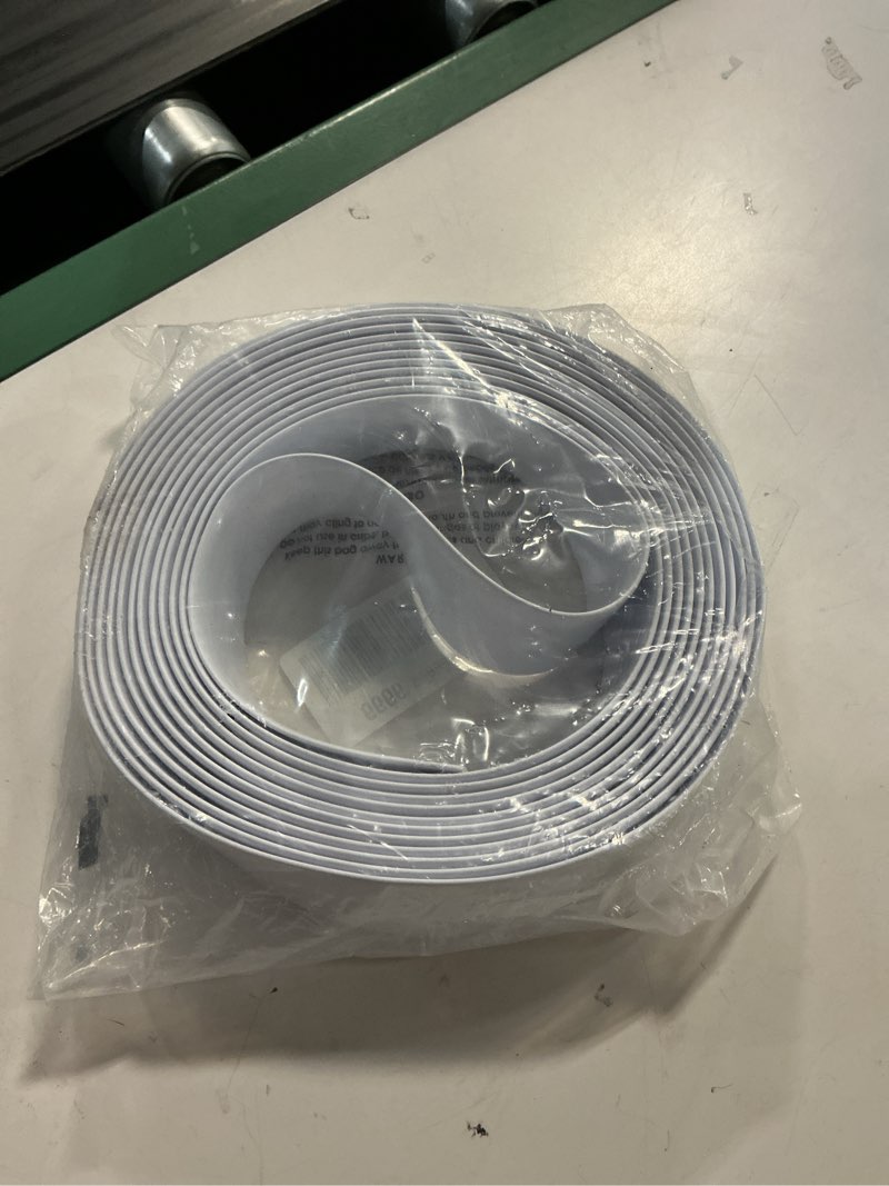 Condition photo showing Good Condition for 2 inch wide, 20ft long vinyl strap - replacement straps for patio chairs - vinyl strapping for patio furniture repair - durable seat repair kit for lawn chairs, outdoor furniture (white)