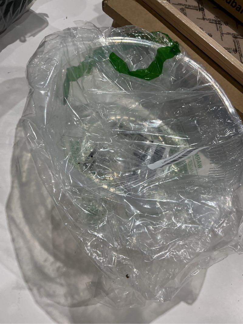 Condition photo showing Good Condition for inomata plastic japanese rice washing bowl with strainer, 2 quart 2-quart
