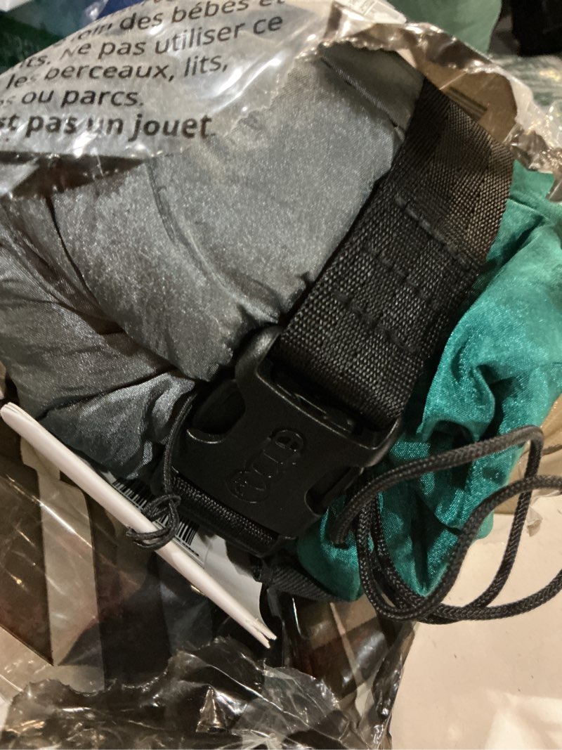 Condition photo showing Good Condition for eno singlenest hammock - lightweight, 1 person portable hammock - for camping, hiking, backpacking, travel, a festival, or the beach - grey/seafoam