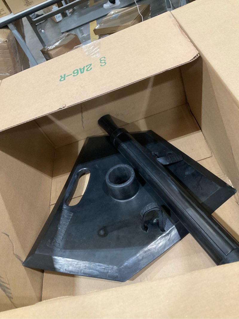 Condition photo showing As Is for Franklin Sports One-Position Rubber Batting Tee
