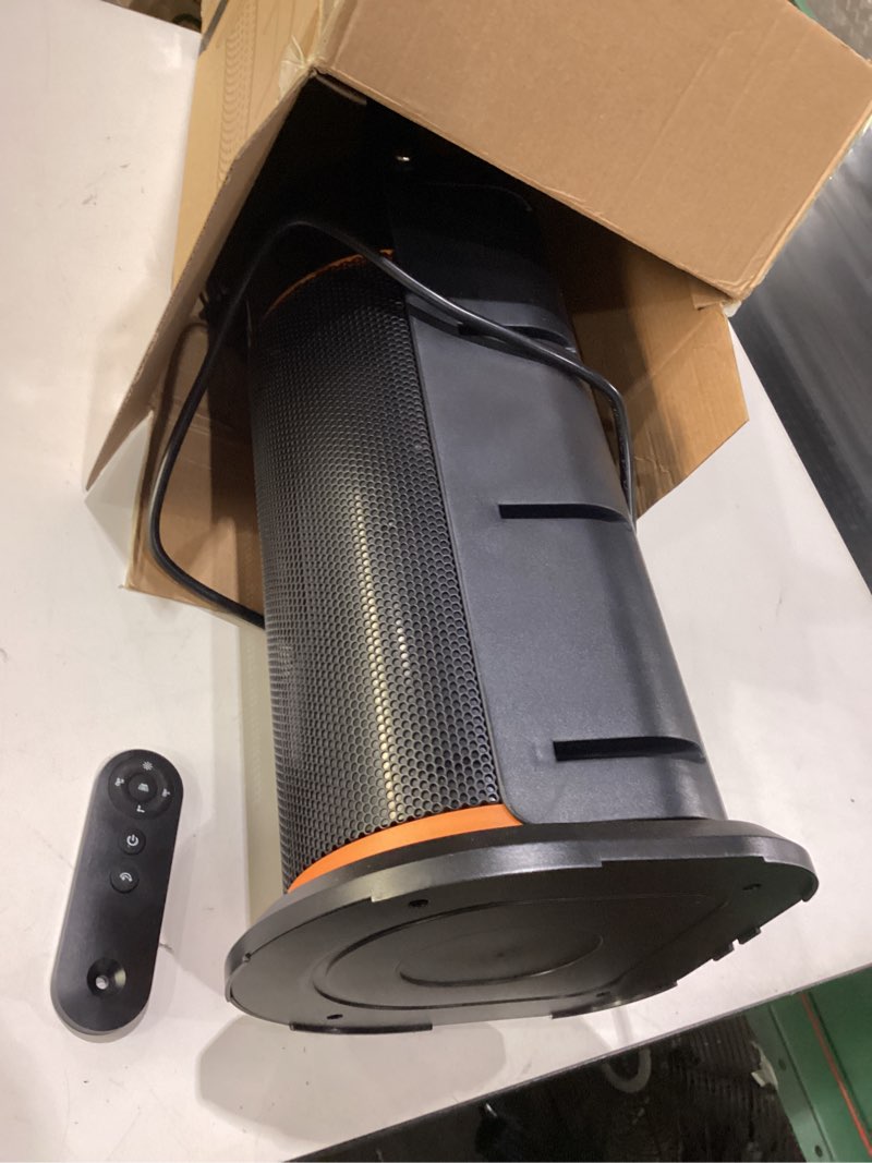 Condition photo showing New/Like New for Space Heater - 1500W Portable Space Heaters for Indoor Use, PTC Ceramic Electric Heater with Remote, 4 Modes, 9H Timer, Low Noise, 70°Oscillation, Overheat & Tip-Over Protection for Office Home Black