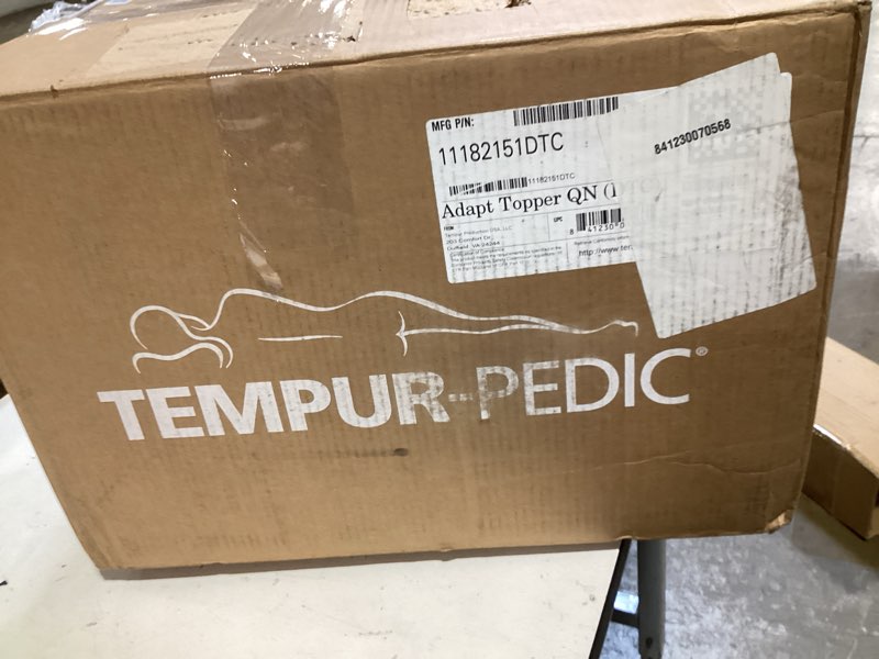 Condition photo showing Good Condition for tempur pedic adapt topper qn