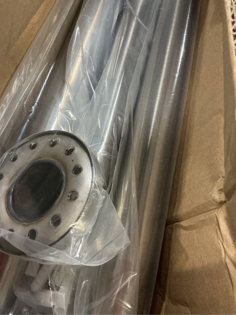 Condition photo showing Good Condition for grab bar bundle for ada compliance, brushed stainless steel grab bar set for commercial and residential restrooms, 1.5" diameter - 18", 36", 42" - pack of 3