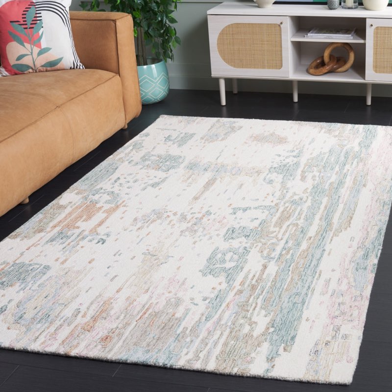 Safavieh Metro MET854Y Ivory / Green Area Rug