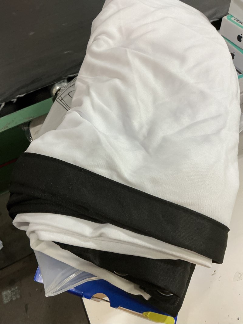 Condition photo showing Good Condition for onn. indoor/outdoor folding projector screen, white