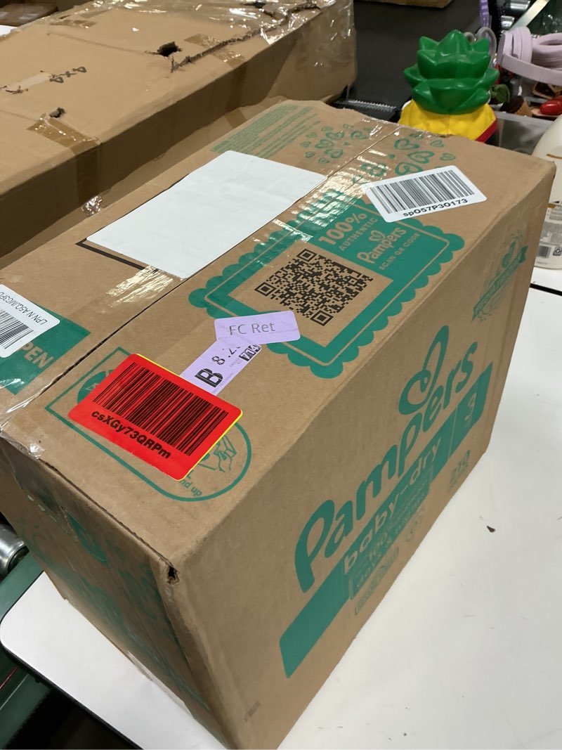 Condition photo showing New/Like New for Pampers Diapers - Baby Dry - Size 3, 210 Count, Absorbent Disposable Infant Diaper (Packaging May Vary) Size 3 210