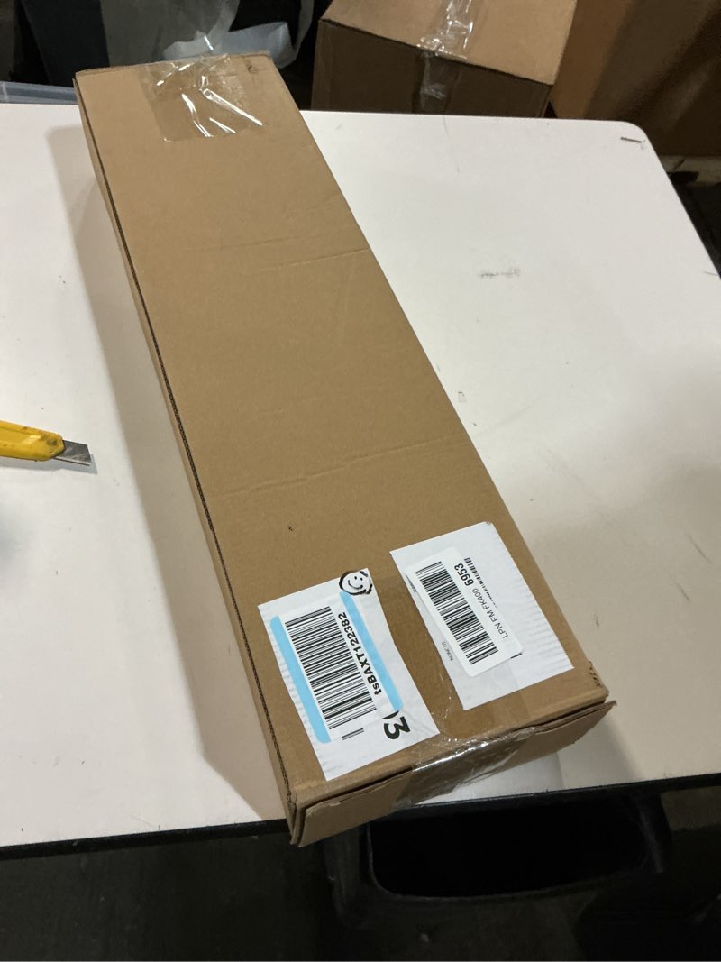 Condition photo showing New/Like New for Fits 24x6 Duct Opening | Steel Triangular Baseboard Return Air Grille by Handua | Efficient Air Flow | Air Register Vent Cover Grill | 3-13/16" Depth | White | Outer Dimensions: 25-3/4" x 6-5/8"