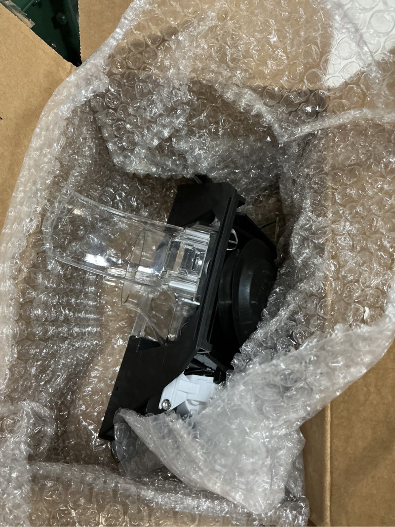 Condition photo showing Good Condition for 242270107 dispenser module, replacement 242270101, compatible with frigidaire lghk2336tf8 lghx2636tf9 fghc2331pf6 fghc2331pf7 fghs2631pe4a fghs2631pf4a etc dispenser module models, 1-year warranty