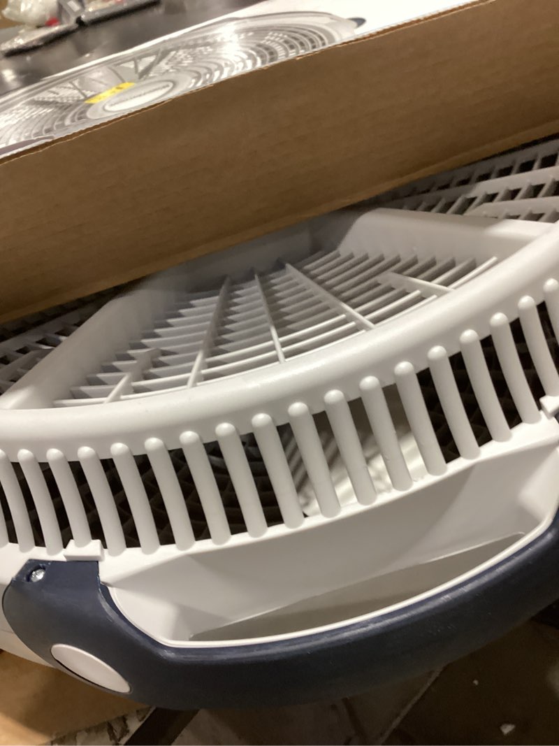 Condition photo showing New/Like New for Lasko Wind Machine Fan, Air Circulator Fan with 3 Speeds, 20" Model 3300, Gray
