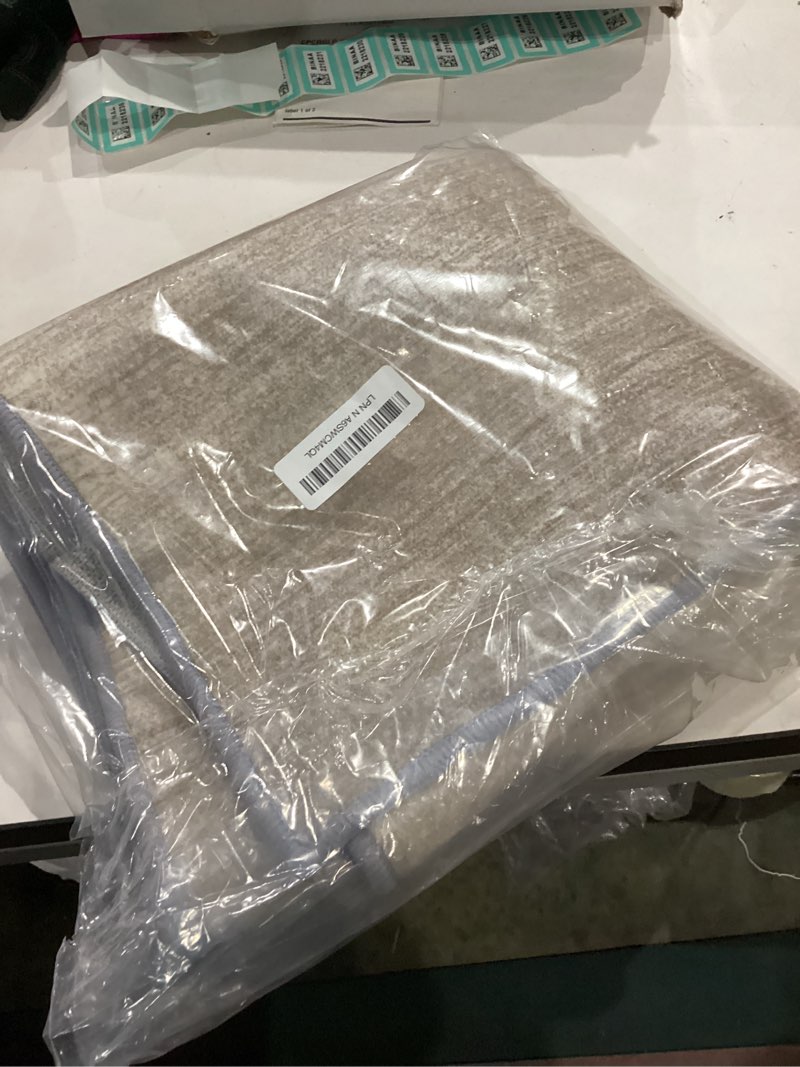 Condition photo showing Good Condition for 2x5 washable rug cream beige yellow white grey small area rug for entryway, soft non-slip indoor door mat distressed floral low-pile kitchen rugs, neutral vintage carpet for entrance bedside cream/beige/yellow/white/grey 2' x 5' (runner)