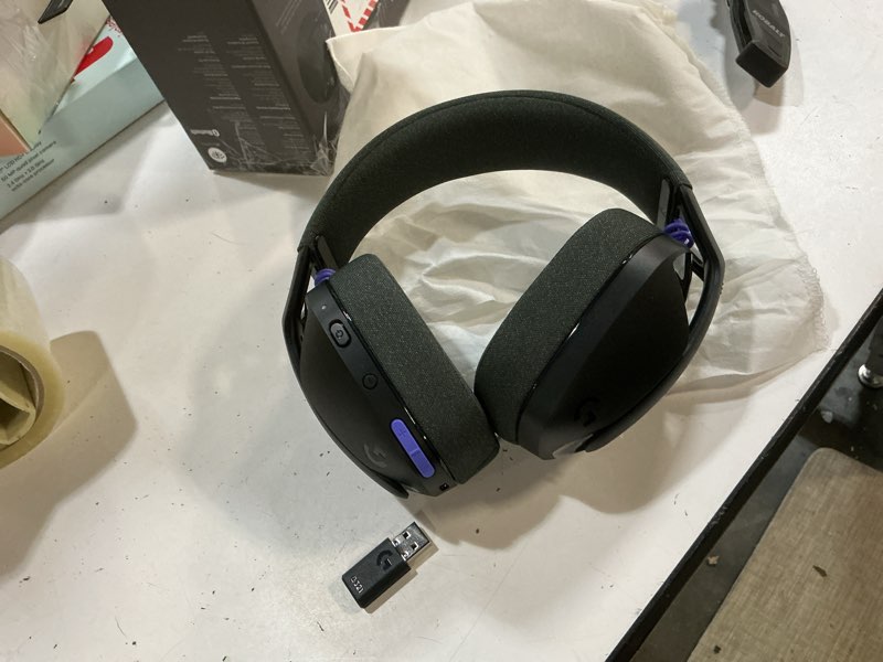 Condition photo showing As Is for logitech g321 wireless headset