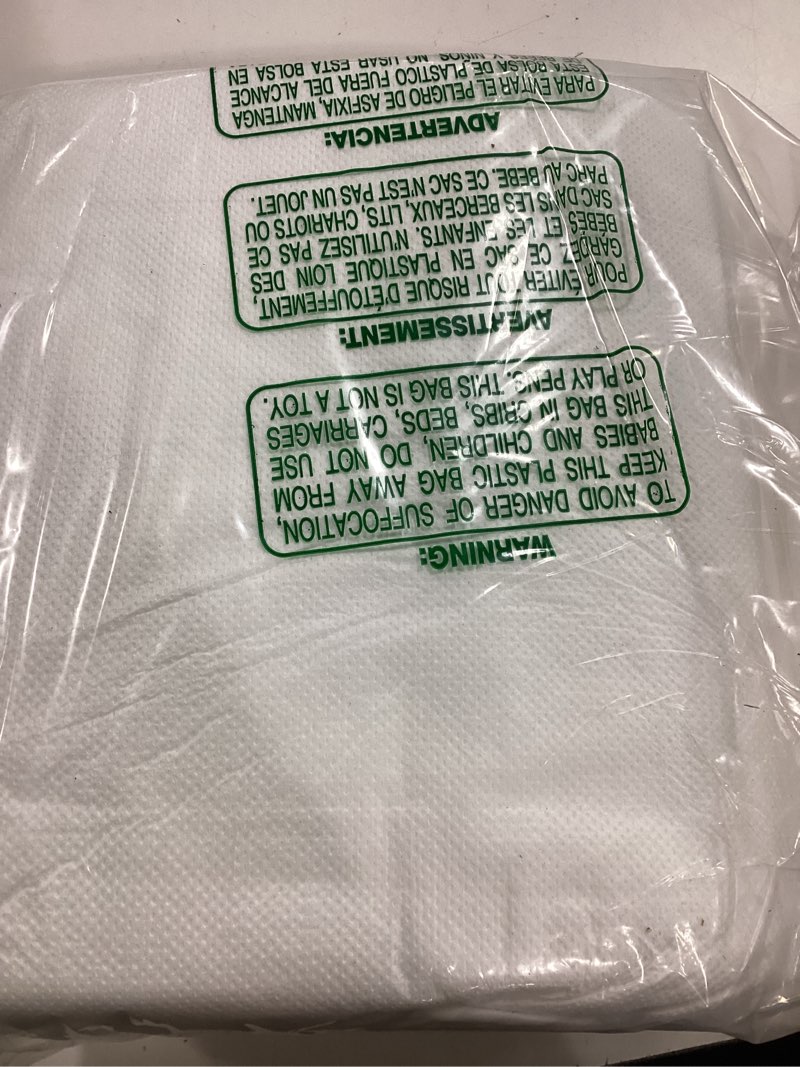 Condition photo showing Good Condition for All-in-One Mattress Protector, Zippered Encasement, Water & Stain Resistant, Triple Seal Protection, King, White King Solid