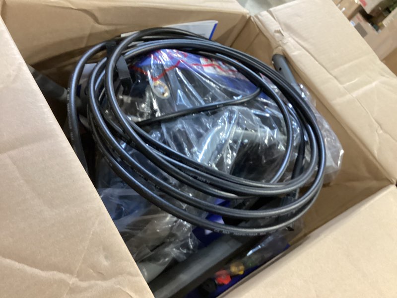 Condition photo showing Good Condition for westinghouse wpx2300e electric pressure washer, 2300 max psi and 1.76 max gpm, induction motor, onboard soap tank, spray gun and wand, 5 nozzle set, for cars/fences/driveways/homes/patios/furniture