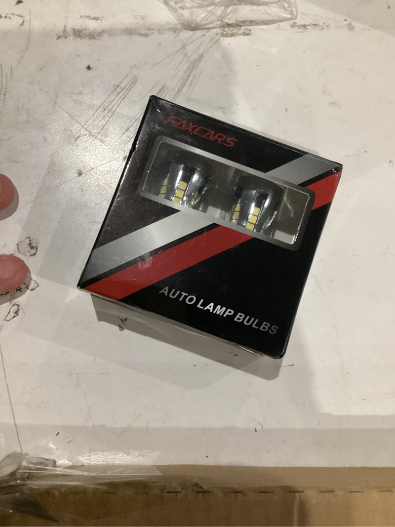 Condition photo showing New/Like New for 7440 w21w 7443 led backup lamp for ram 1500 2500 3500 4500 5500 reverse light bulbs 2020 2021 2022 2023 2024 2025 2026, 6500k white 500% brighter 12v oem replacement plug and play, pack of 2 7443-w