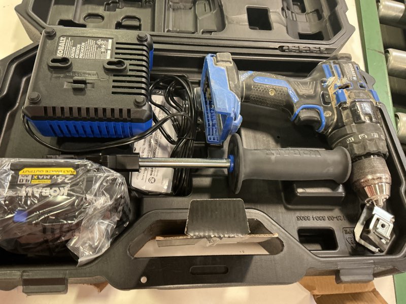 Condition photo showing Good Condition for Kobalt XTR 1/2" Brushless 24 Volt Max Variable Speed Hammer Drill Driver 1518741