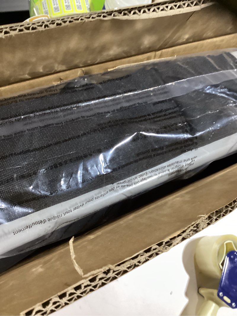 Condition photo showing Good Condition for FUNDANGO Camping Director Chair for Adults, Foldable Portable Chair Outdoor Folding for Outside, Backyard, Patio, Lawn, Garden Ice 1 Pack Black Grey