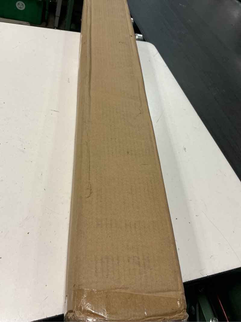 Condition photo showing New/Like New for lazblinds cordless bamboo roman shades, privacy blinds for interior windows, room darkening roll up bamboo blinds for home & patio, 20" w x 64" h, highfield teak pricacy - highfield teak 20" w x 64" h