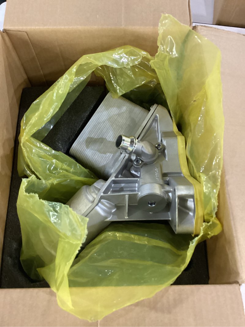 Condition photo showing New/Like New for upgraded aluminum oil cooler filter housing compatible with 2016-2018 bmw 340i/ 340i xdrive 2017-2020 440i/ 440i xdrive 2017-2019 540i/ 540i xdrive 2018-2019 bmw x3 3.0l turbo 11428583895