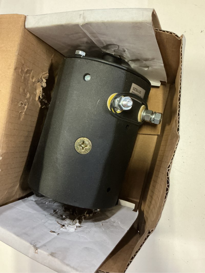 Condition photo showing Good Condition for db electrical new db electrical snow plow motor 430-20080 compatible with/replacement for western motors w-6306, voltage 12, rotation cw, kw 1.2, fisher