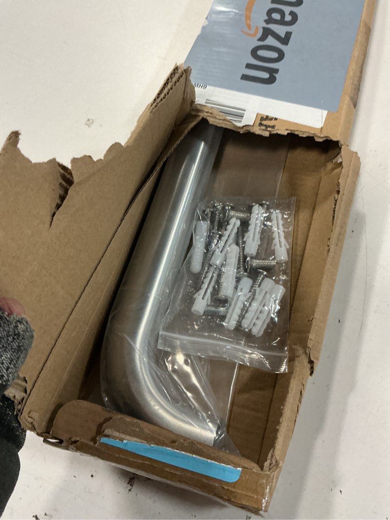 Condition photo showing Good Condition for AmazerBath Grab Bars for Bathtubs and Showers Anti Slip, Shower Grab Bars for Seniors Stainless Steel, Handicap Grab Bars, Bath & Shower Grab Bars, Thickened Bar Holds 500LBS, 20" L x 1.25" D 20"L x 1.25"D Brushed Nickel