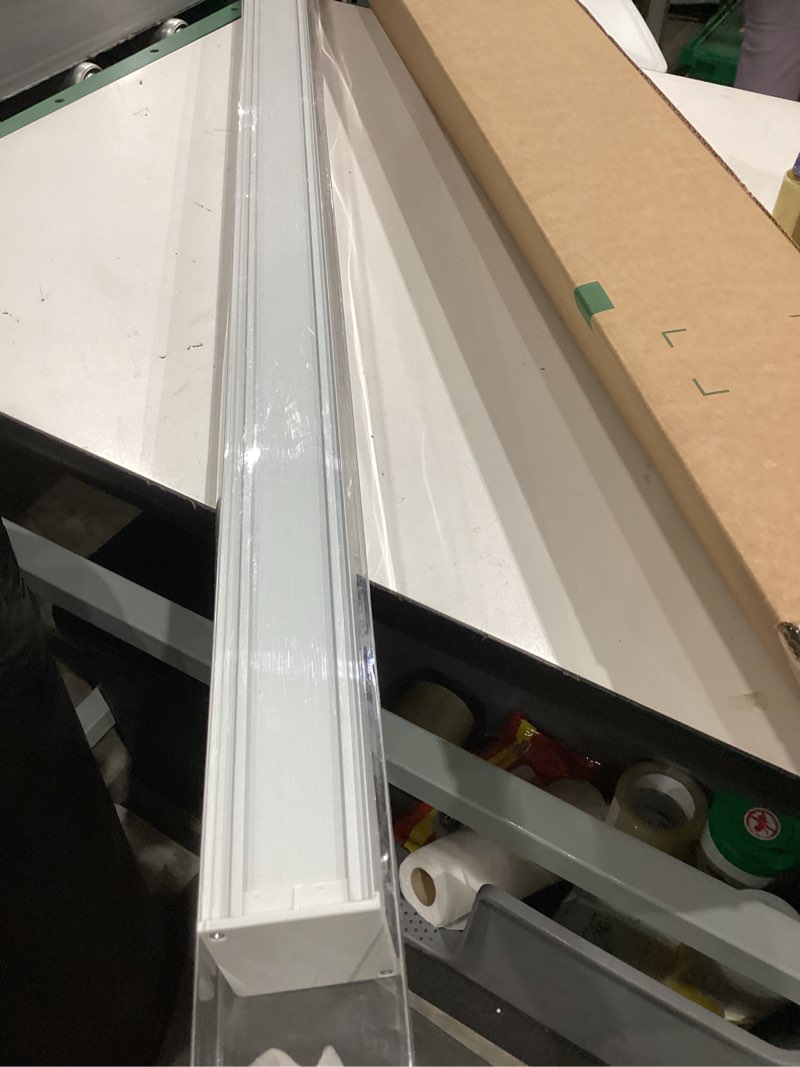 Condition photo showing Good Condition for sunoff cordless blackout roller shades blinds for windows free-stop,pull down room darkening with valance,thermal insulated woven fabric window door blinds for home,office,white 53" w x 72" l 53"w x 72"h white
