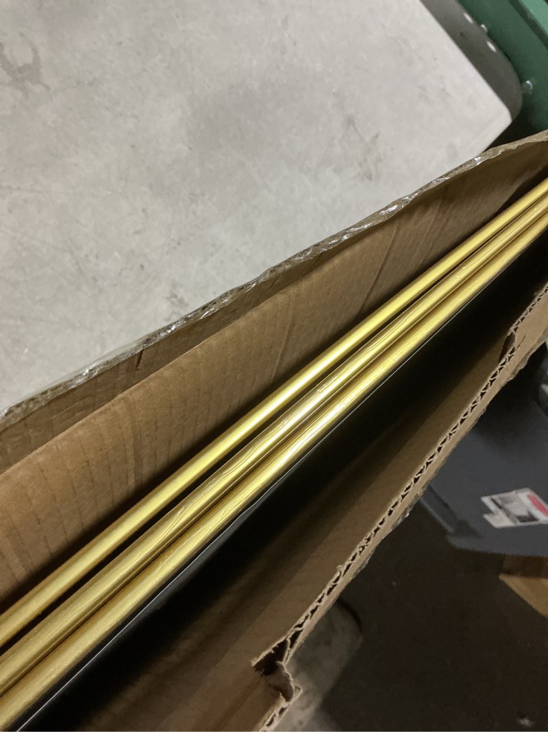 Condition photo showing As Is for upsimples 24x36 Poster Frame Gold 3 Pack, Scratch-Proof Picture Frames 24 x 36 for Photo Gallery - Slide-In Strips, Horizontal or Vertical Wall Mounting Gold 24x36