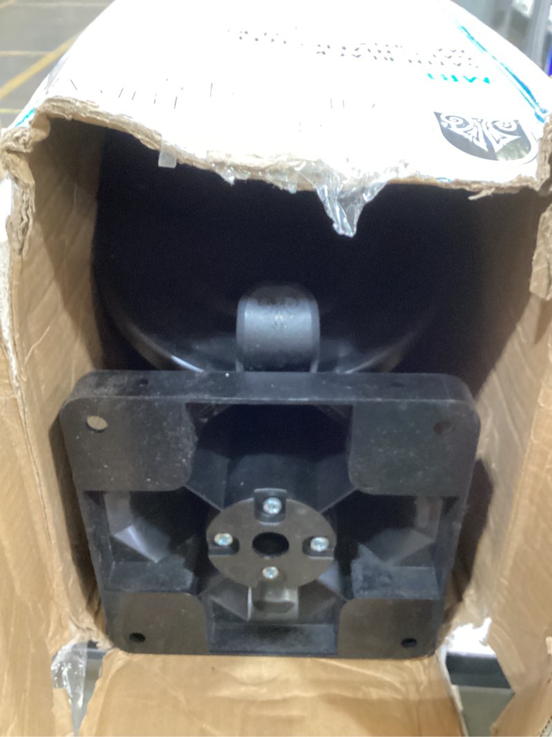 Condition photo showing As Is for architectural mailboxes 7680b-10 mb1 mount mailbox and in-ground post kit, medium, bl