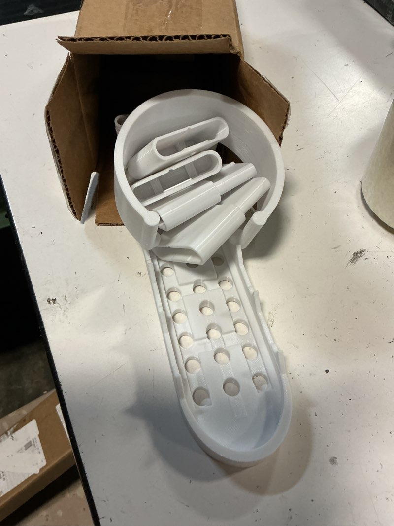 Condition photo showing As Is for replacement parts for bedjet v2 3 hose holder - mattress bracket and extender 3d printeds (set)