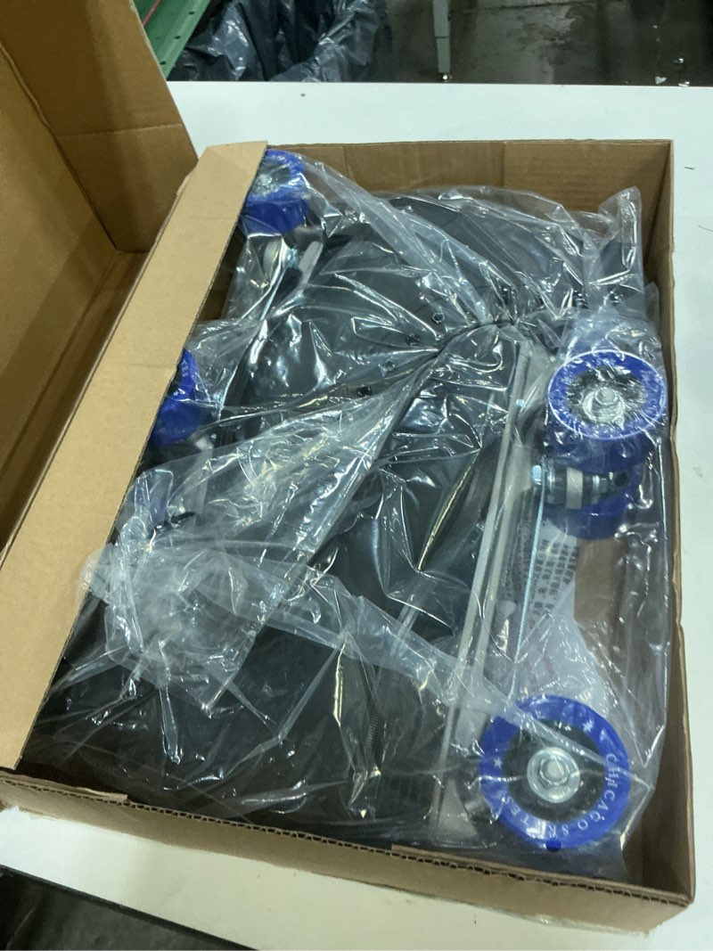 Condition photo showing Good Condition for ((size 13)mchicago skates premium black quad roller skates for boys and men beginners classic adjustable high-top design for indoor or outdoor skates and roller derby