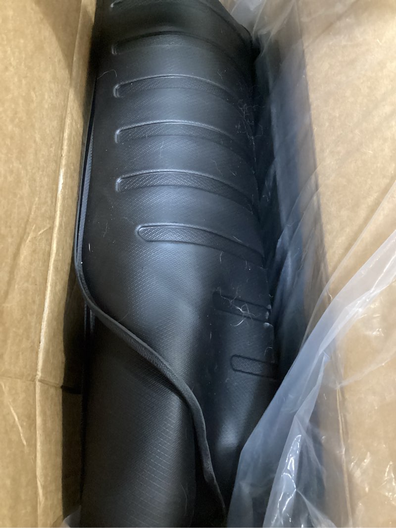 Condition photo showing As Is for Floor Mats & Cargo Mat with Backrest Mat for 2024-2026 Chevy Equinox EV, Door Sill Guards, Trunk Lower Mat, All Weather TPE Trunk Cargo Liner Car Mat Accessories for Chevrolet Equinox EV EV | 2024-2026 | Floor Mats Set