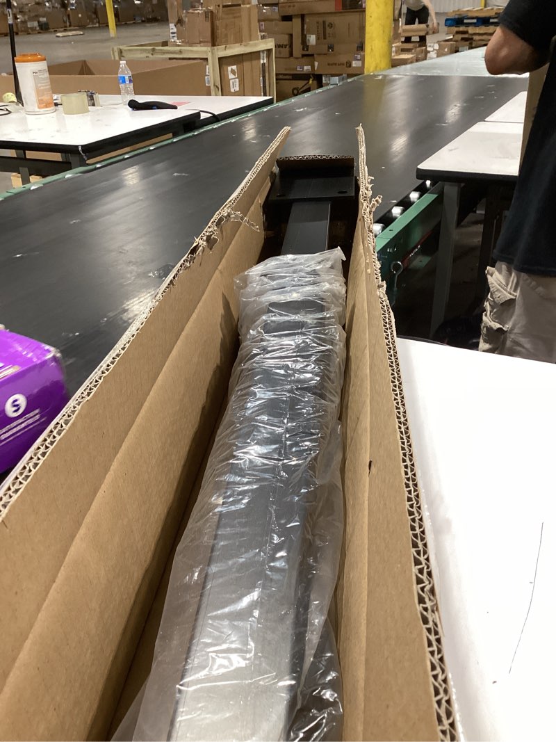 Condition photo showing Good Condition for 4-10ft complete set 36" side mount level railing post kit, 2 pack black fascia mount level drilled post, 150ft 1/8" stainless steel cable(no handrail), swageless cable railing kit, my10-lp 36" 4-10ft level post kit