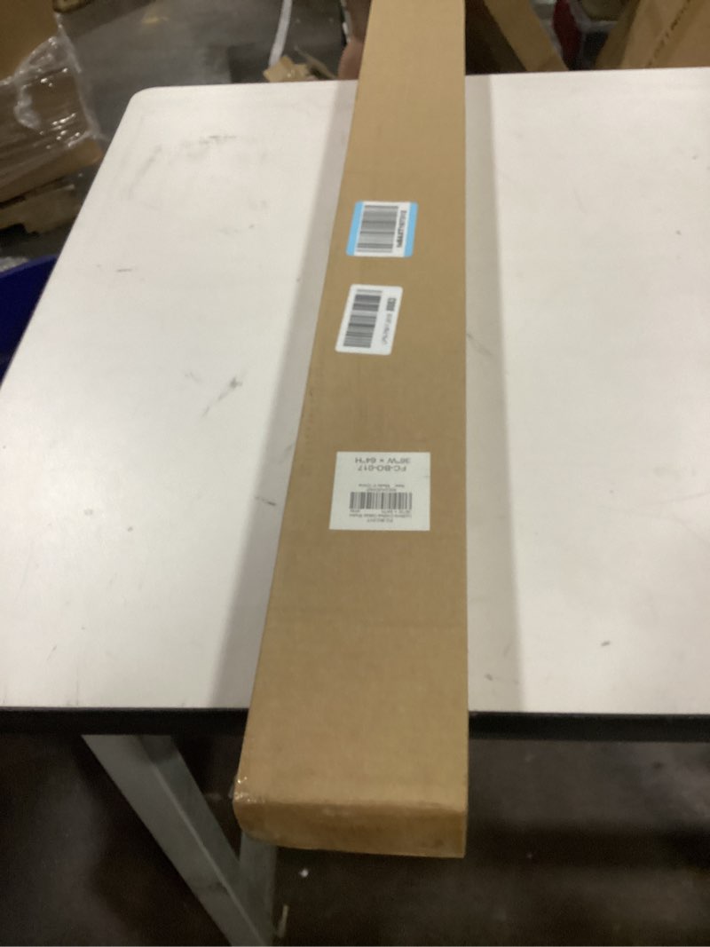Condition photo showing New/Like New for lazblinds cordless cellular shades, blackout privacy honeycomb shades for home, thermal insulation noise reduction blinds for windows, 36'' w x 64'' h, white blackout-white 36'' w × 64'' h