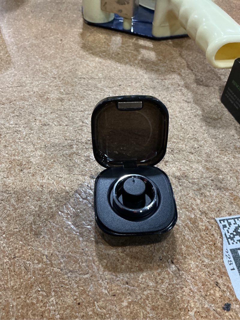 Condition photo showing Good Condition for smart ring 2.0 for men women, sleep & fitness tracker, silver unknown size| lightweight waterproof slim scratch resistant, advanced chip, sleep, stress & daily activity monitor, no subscription fees
