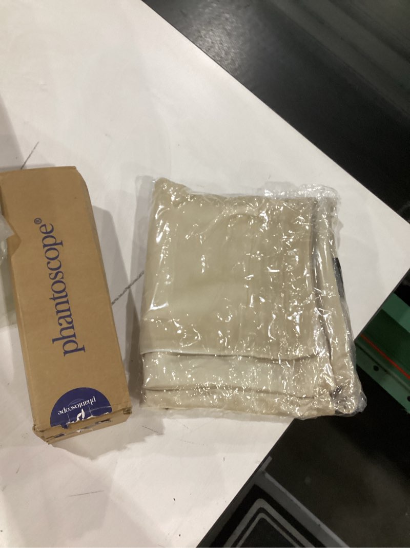 Condition photo showing Good Condition for similar to stock photo!!! phantoscope pack of 2 sparkling velvet decorative solid throw decorative pillow cover soft gold glitter square cushion cover pillowcase for couch bed and chair, beige, 18 x 18 inches, 45 x 45 cm beige and gold 18\" x 18\" (pack of 2)