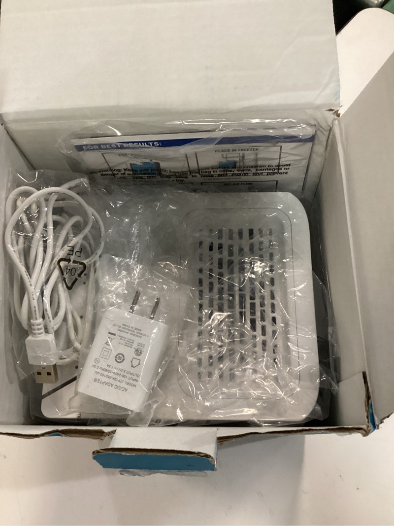 Condition photo showing Good Condition for arctic air pure chill 2.0 evaporative air cooler by ontel - powerful, quiet, lightweight and portable space cooler with hydro-chill technology for bedroom, office, living room & more,blue no size