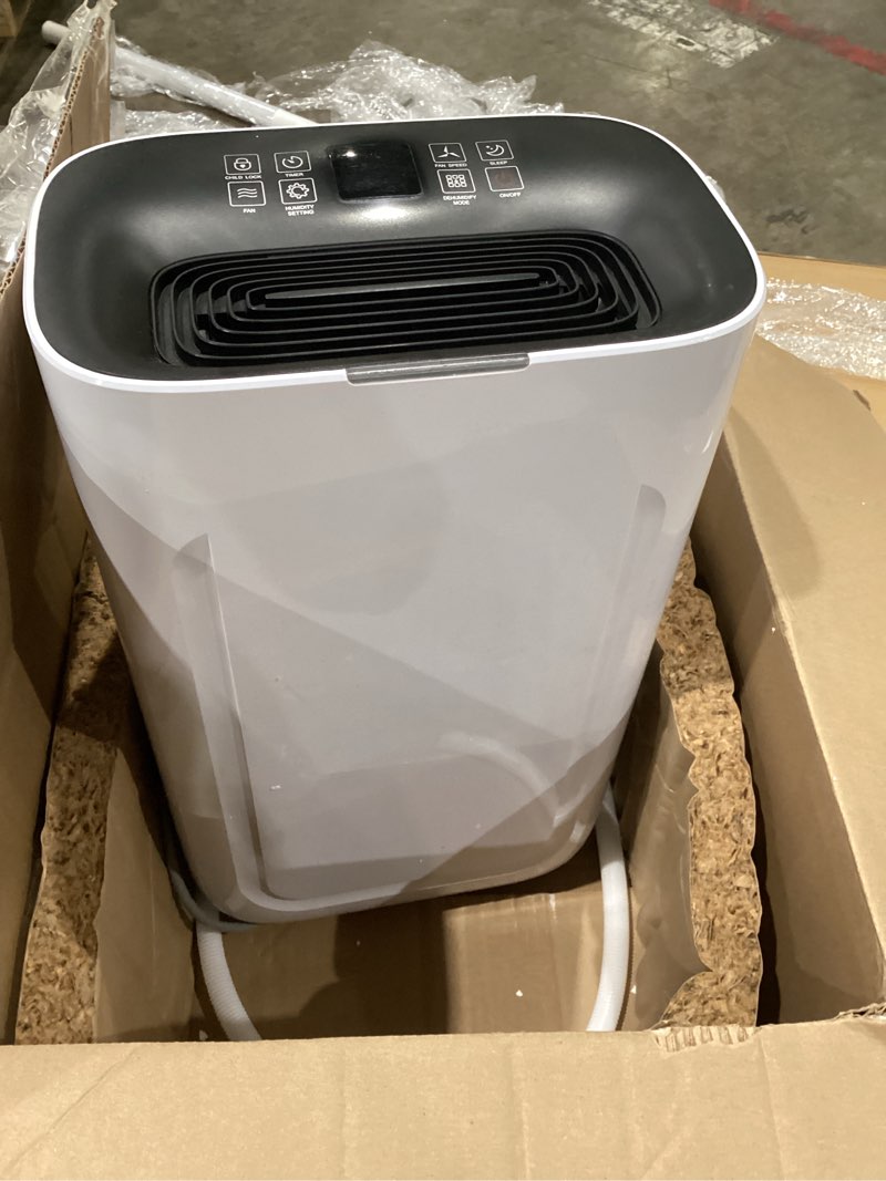 Condition photo showing Good Condition for dehumidifier with wifi control 6.5 litre tank- new please read