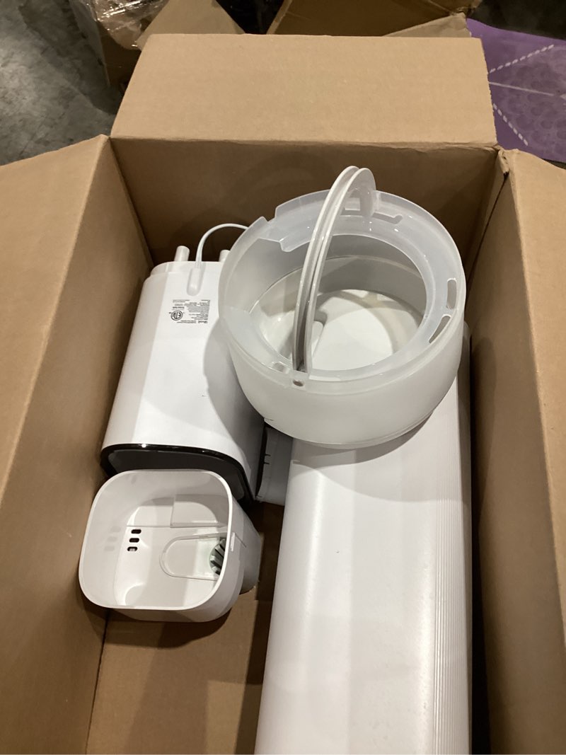 Condition photo showing As Is for levoit oasismist 1000s (10l) smart humidifier for home large room bedroom, last 100 hours suitable for indoor plant, cover up to 600ft², easy top fill, remoter & voice control, auto mode, quiet, white smart cool mist humidifier 10l