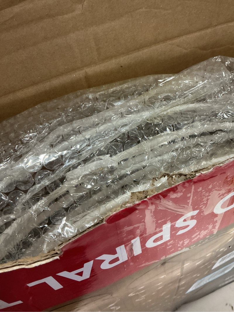 Condition photo showing Good Condition for JOIEDOMI 3 Pack Spiral Christmas Tree Lights, 218 LED Outdoor Lighted Tree with Star Topper & Stakes, Christmas Decorations for Yard Porch Patio Garden Holiday Xmas Eve Night Décor, Warm White