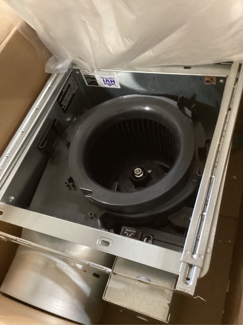 Condition photo showing Good Condition for panasonic whisperchoice dc 0.3-sone 150-cfm white bathroom ventilator fan, energy star
