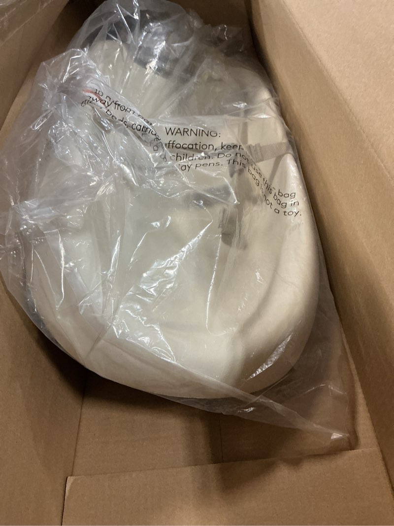 Condition photo showing Good Condition for Skip Hop Baby Changing Pad Nursery Style Wipe-Clean Contoured with Cushioned Foam, Non-Skid Base, Built-in Safety Belt & Tuck-Away Toy Bar Fits Standard Changing Tables, Oat 16" Oat