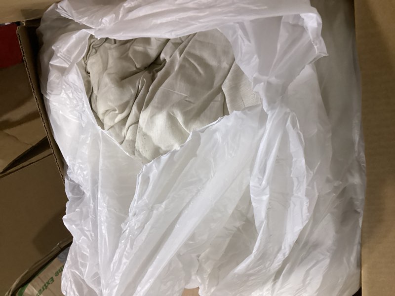 Condition photo showing Good Condition for bedsure king size comforter set - beige king comforter set, soft bedding for all seasons, cationic dyed bedding set, 3 pieces, 1 comforter (104"x90") and 2 pillow shams (20"x36"+2") king 01 - beige melange