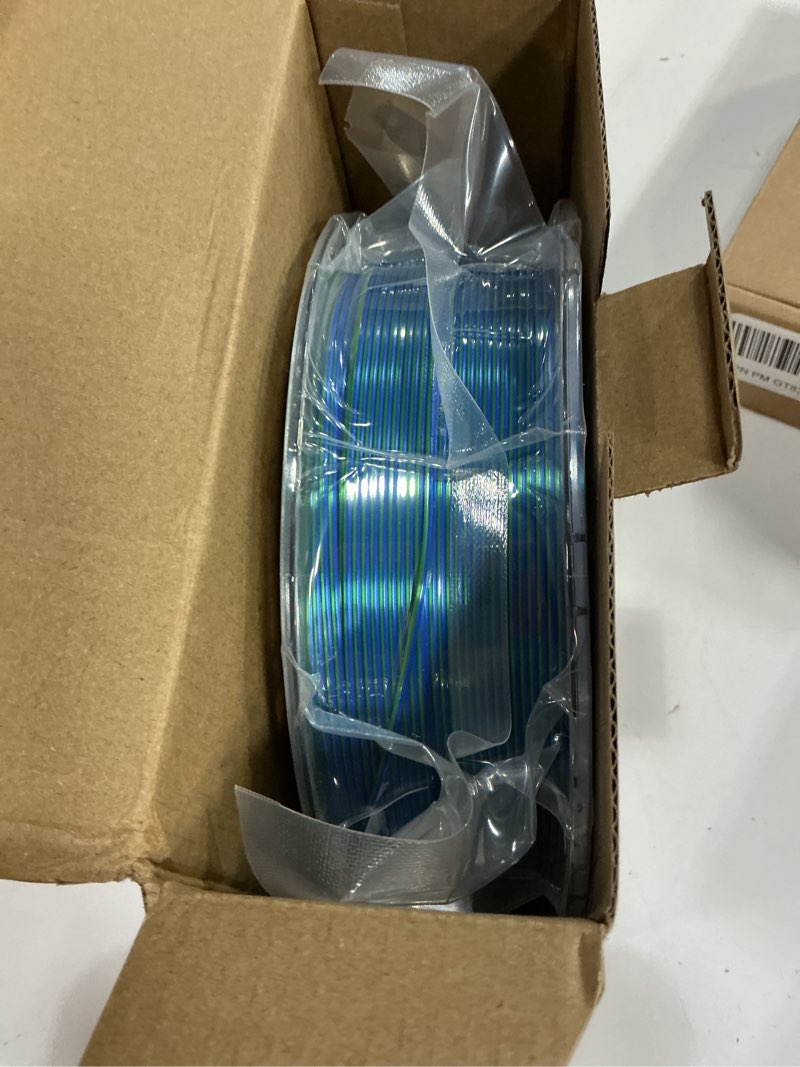 Condition photo showing Good Condition for (1 piece) pla filament 1.75mm, ±0.03mm precision, tough pla material, 1kg spool 1-pack dual-color bundle 10*1kg dual-color gradient pla silk pla