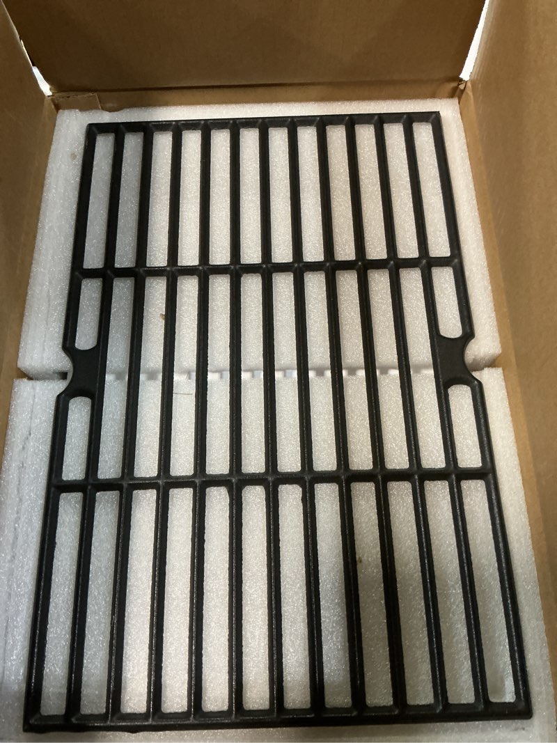 Condition photo showing Good Condition for uniflasy dg1-70-01-634-r cooking grid grates for dyna-glo dgf350csp dgf350csp-d 2-burner open cart propane cast iron gas grill grate dgf350snp dgf350snp-d 101-03011,grill grate for blue rhino gbc1932l for dgf350csp